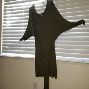 Venus NWOT 1X Olive mini dress